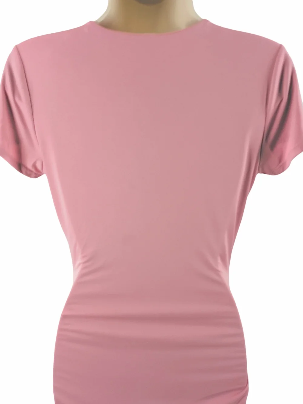 Lucy in the Sky Dusty Rose Cutout Ruched Mini Dress